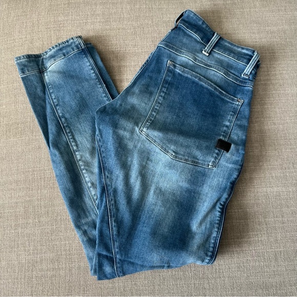 *SOLD* AIR DEFENCE ZIP SKINNY JEANS - Picture 5 of 6